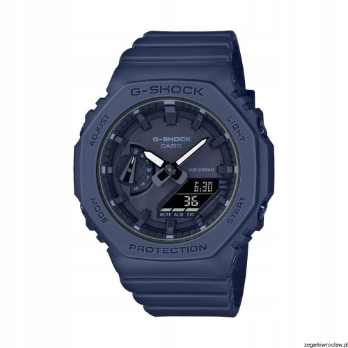 Damski CASIO G-Shock niebieski GMA-S2100BA +GRAWER