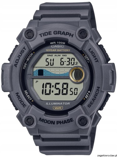 Sportowy zegarek męski Casio WS-1300H 8A +GRAWER