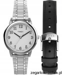 Damski zegarek na rozciąganej bransolecie Timex +pasek TWG063000 +GRAWER