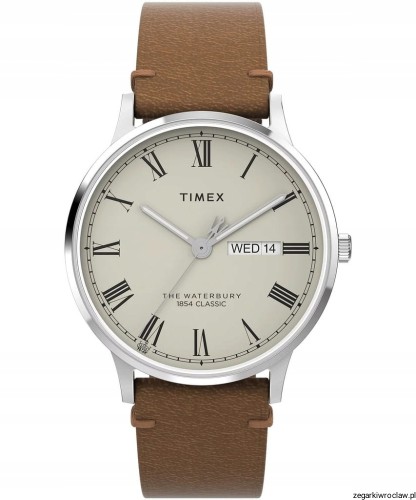 Zegarek męski Timex Waterbury INDIGLO podśw. tarczy TW2W50600 +GRAWER