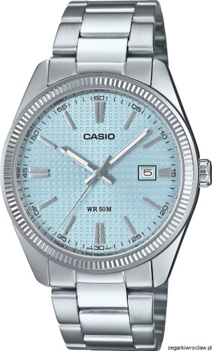 Klasyczny zegarek męski na bransolecie Casio MTP-1302PE -2AVEF +GRAWER