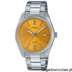 Klasyczny zegarek męski na bransolecie Casio MTP-1302PD +GRAWER