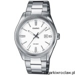Klasyczny zegarek męski na bransolecie Casio MTP-1302PD +GRAWER