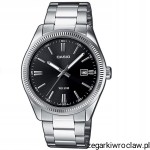 Klasyczny zegarek męski na bransolecie Casio MTP-1302D +GRAWER