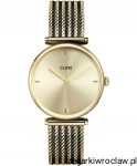 Zegarek damski Cluse Triomphe Mesh Gold CW10401 +GRAWER