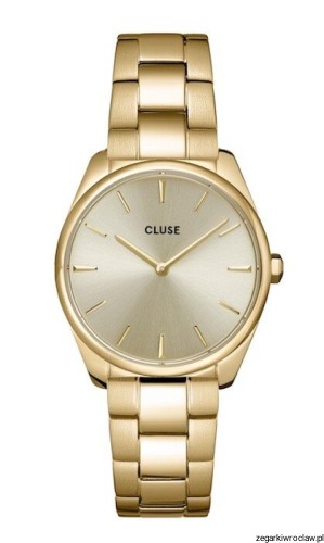 Zegarek damski Cluse Feroce Petite Gold CW11212 +GRAWER