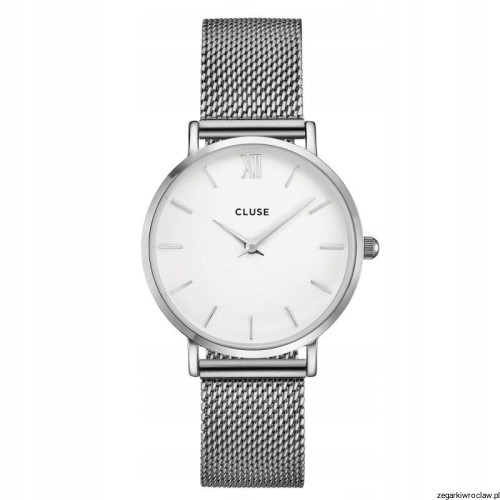 Zegarek damski Cluse Minuit Silver CW0101203002 +GRAWER